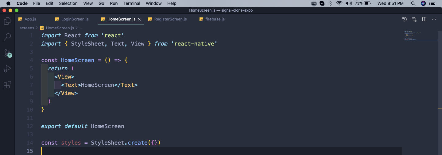 HomeScreen.js