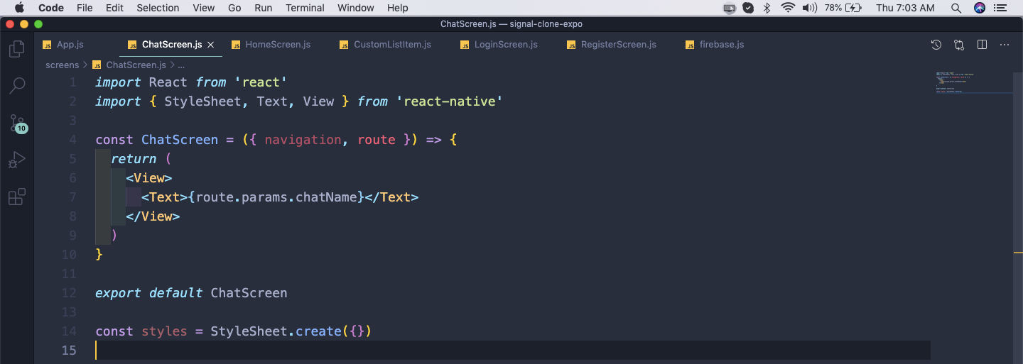 ChatScreen.js