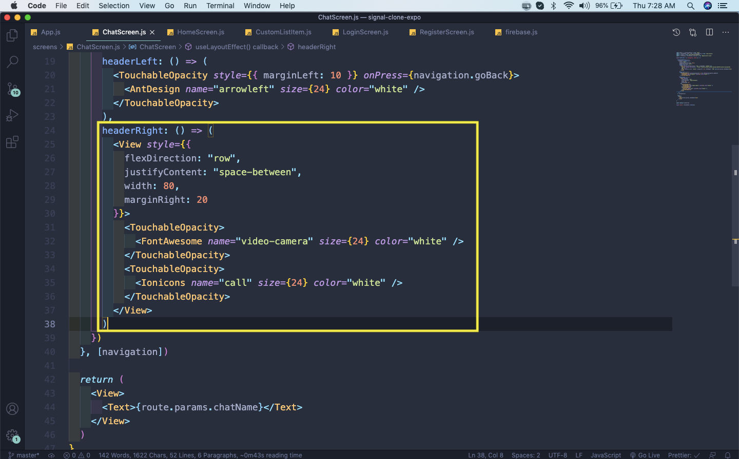 ChatScreen.js