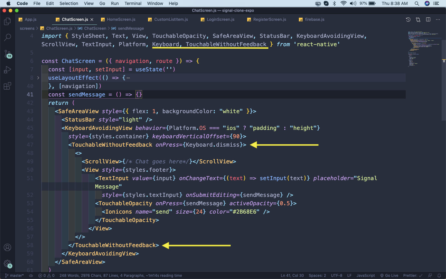ChatScreen.js
