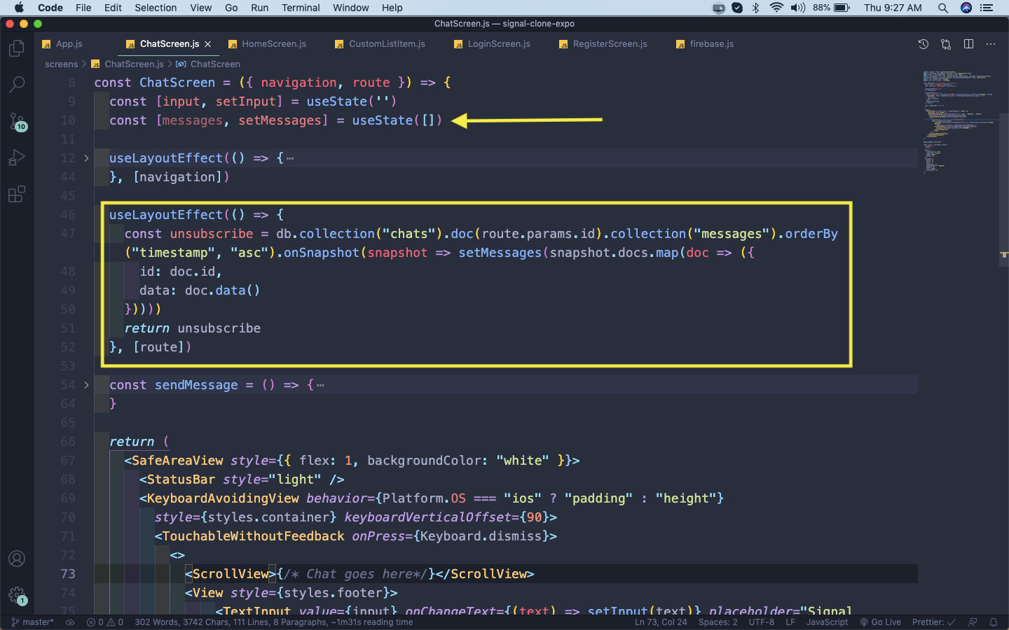 ChatScreen.js