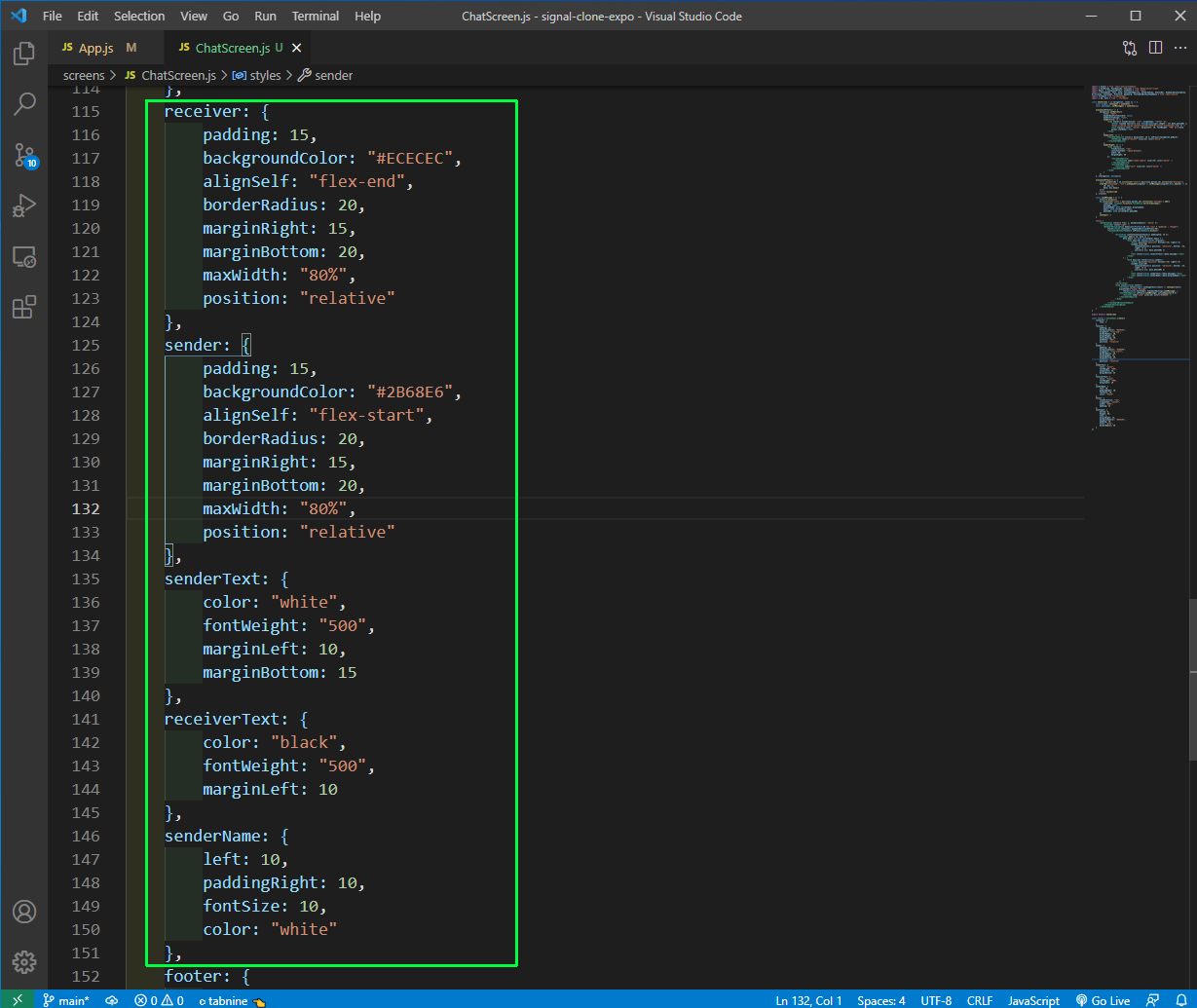 ChatScreen.js