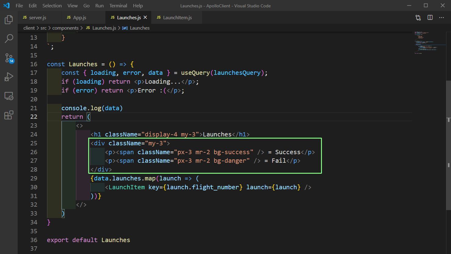 Launches.js