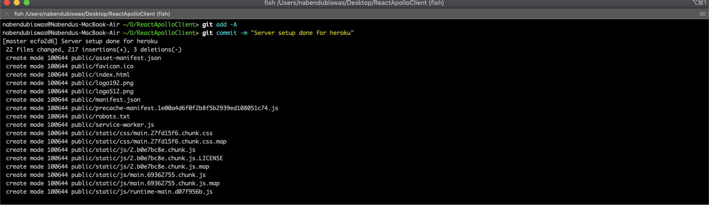 git commit