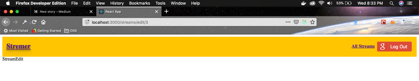 The StreamEdit component