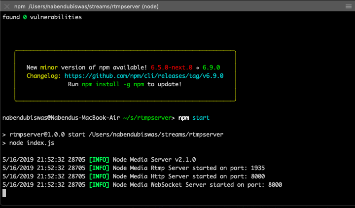 node rtmp server