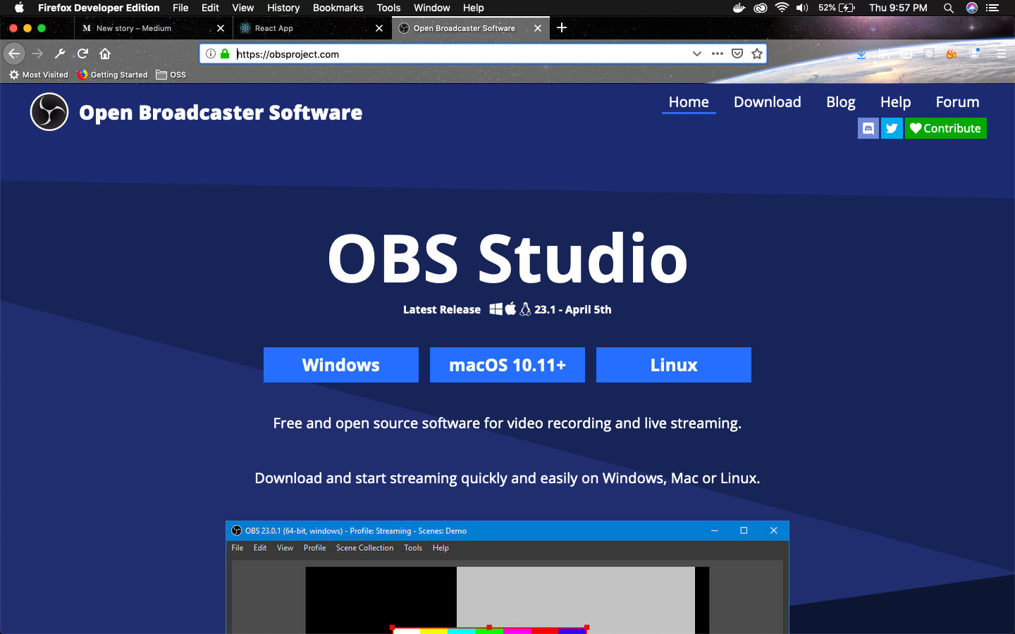 The OBS