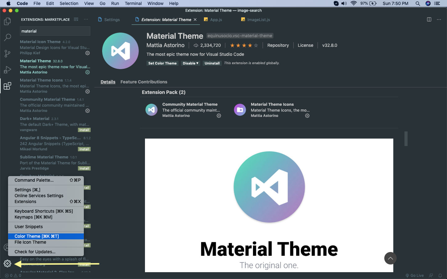 Color Theme