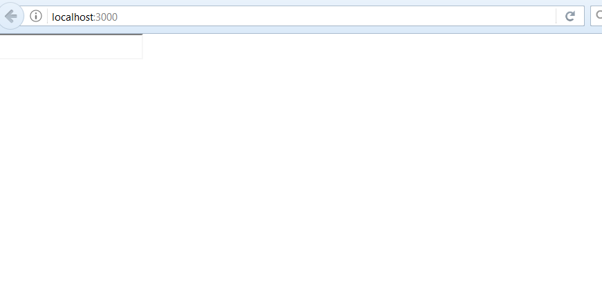 Showing input box