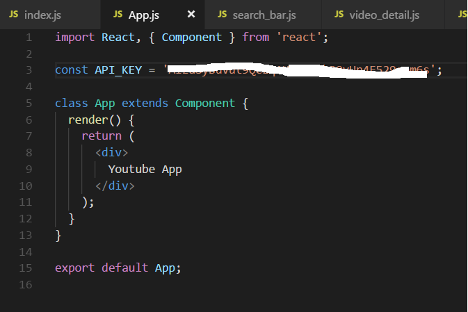 Copy the API key
