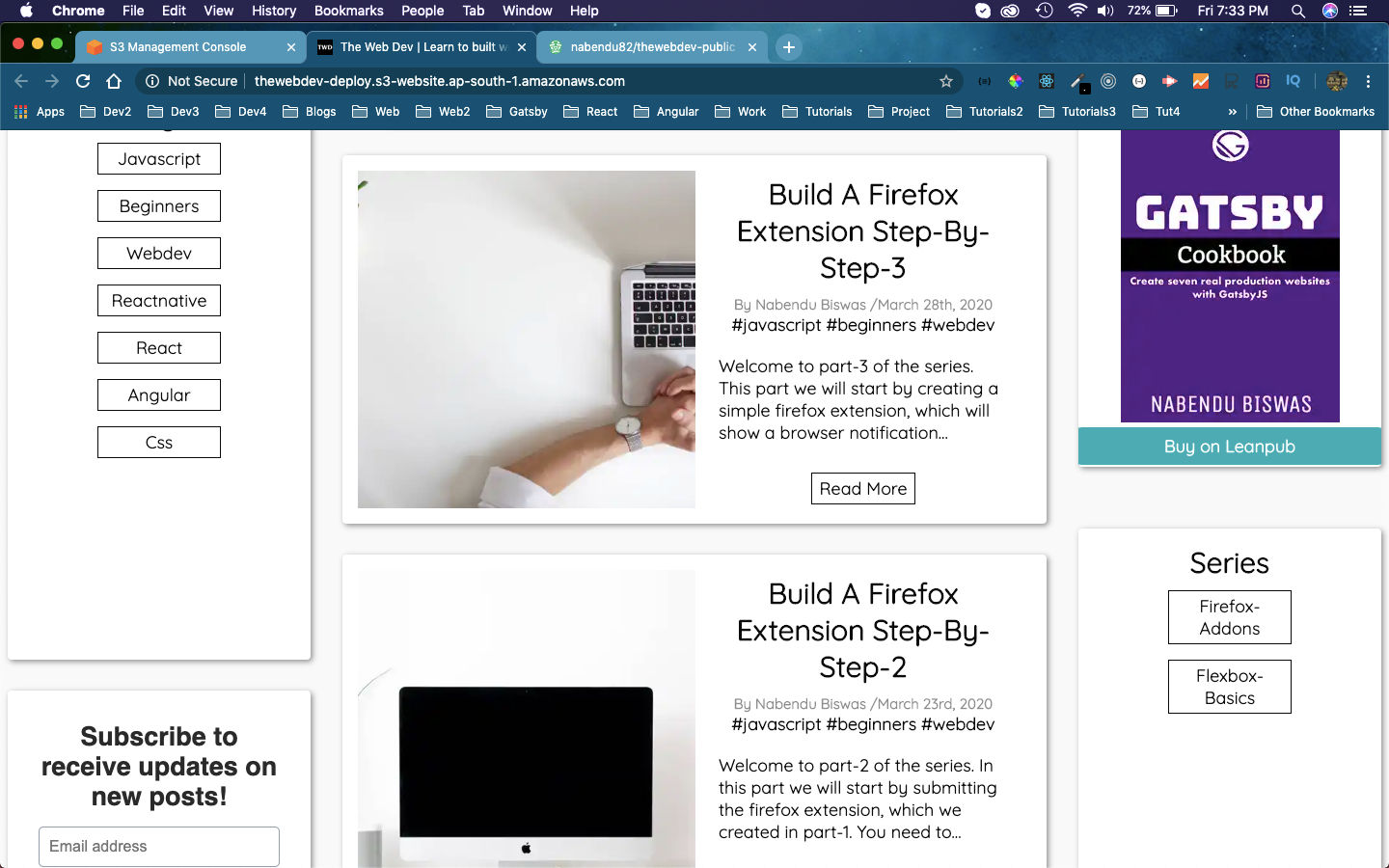 Live Website