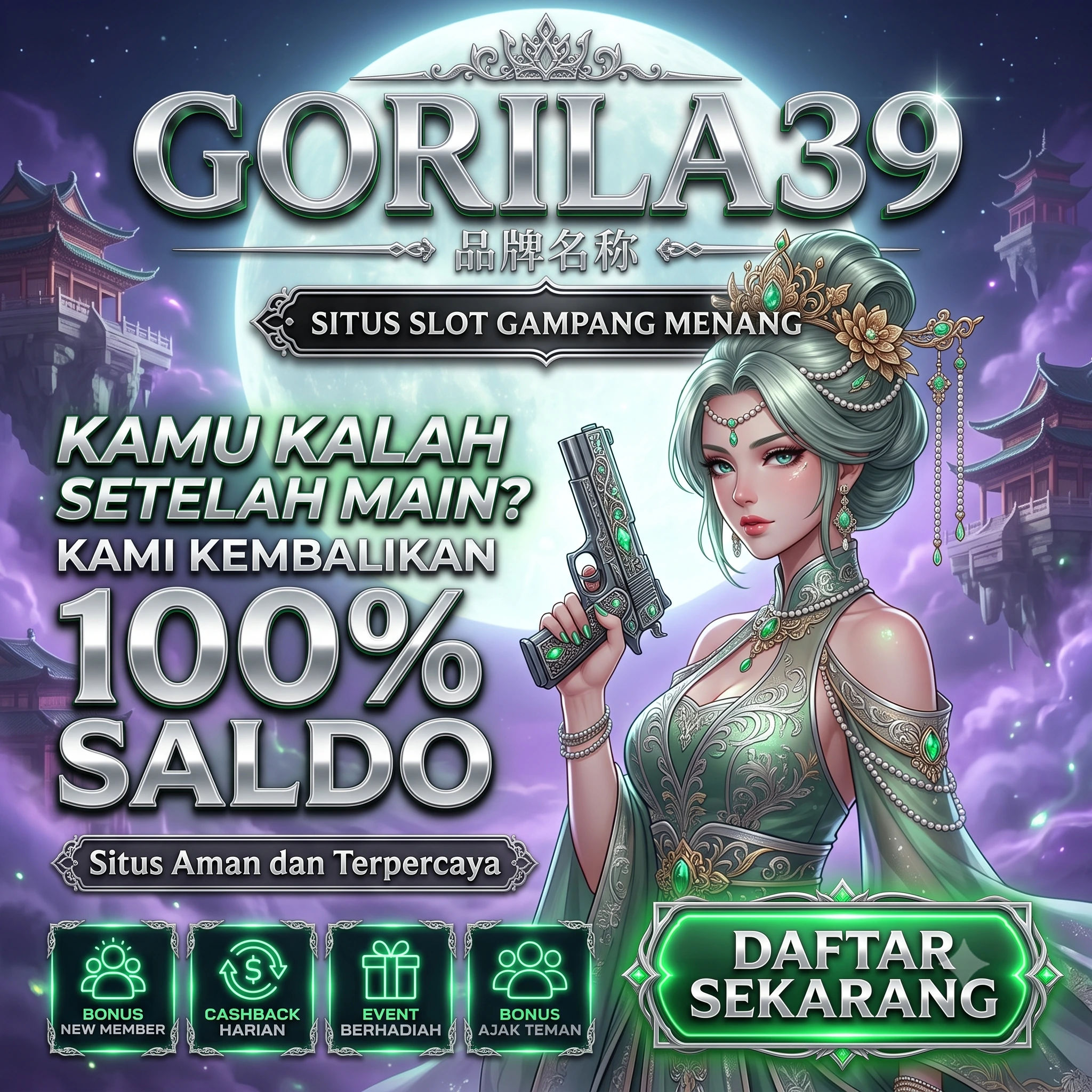 Daftar Gorila39 Sekarang, Nikmati Pengalaman Slot Gampang Menang yang Makin Seru