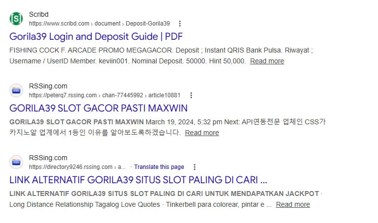 contoh link phisihng