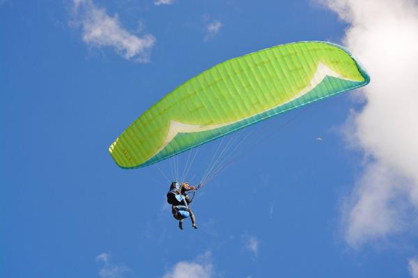 Volo in parapendio