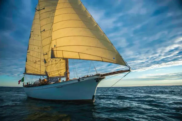 Tour in veliero d'epoca lungo la costiera triestina con aperitivo