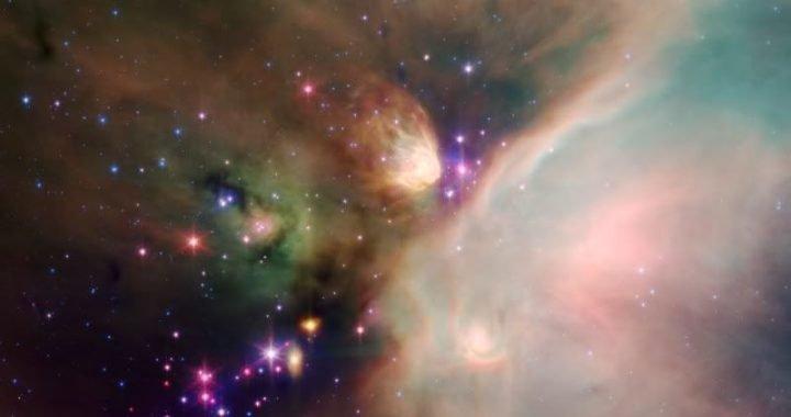 Những ngôi sao trẻ trong đám mây Rho Ophiuchi - Ophcloud spitzer c800 / Thiên văn học Đà Nẵng