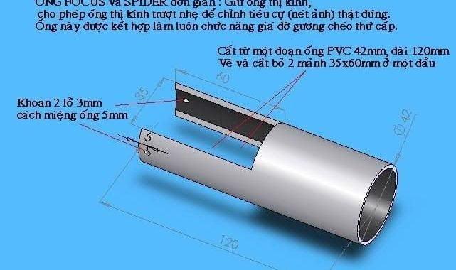 Cách lắp ráp kính thiên văn phản xạ - fc2 / Thiên văn học Đà Nẵng