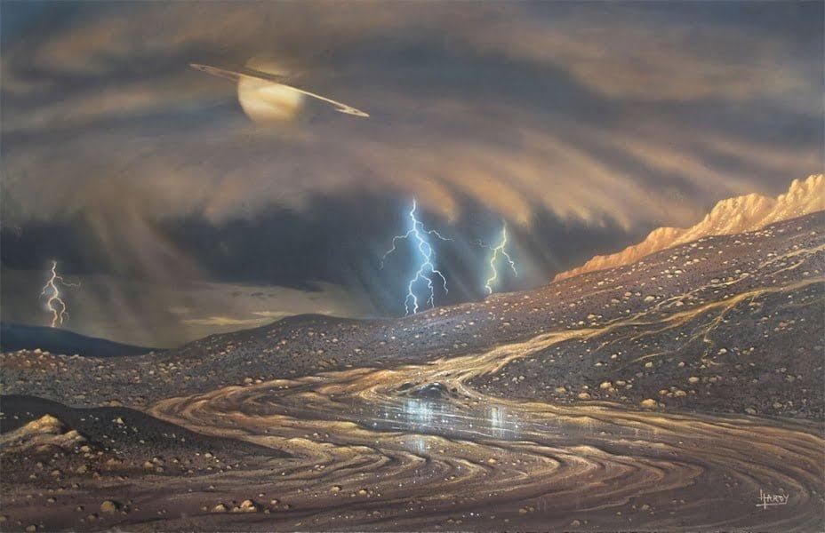 Trời đang mưa trên Titan ! - 1 aylbls / Thiên văn học Đà Nẵng
