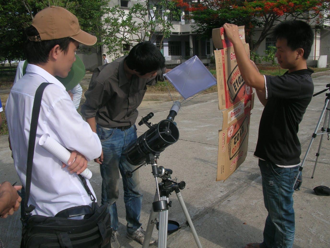 [2012-06-06] Venus transit - 1 v5zehi / Thiên văn học Đà Nẵng