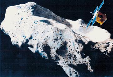 Ngày 12/02/2001, NEAR-Shoemaker đổ bộ bề mặt tiểu hành tinh Eros - 2 qjgvct / Thiên văn học Đà Nẵng