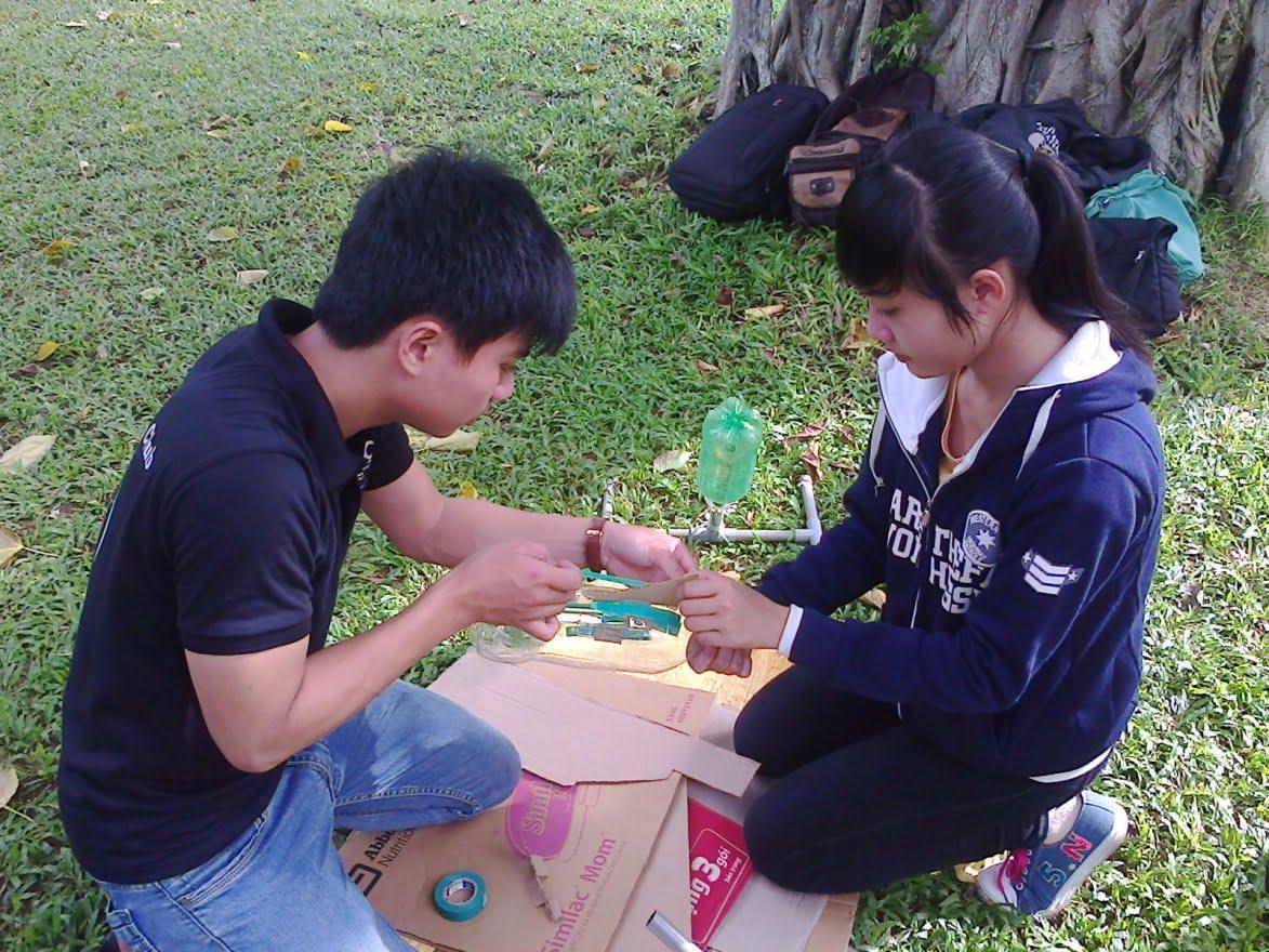 [2014-12-07] DAC làm tên lửa nước tại Công viên 29-3 - 5 ndg0ul / Thiên văn học Đà Nẵng