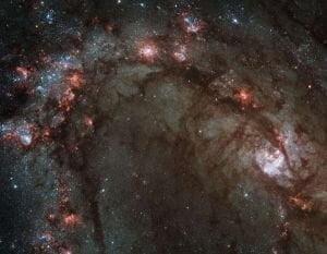 Trung tâm thiên hà M83 từ kính thiên văn Hubble đã được nâng cấp! - m83 hst b72pef bmumbl / Thiên văn học Đà Nẵng