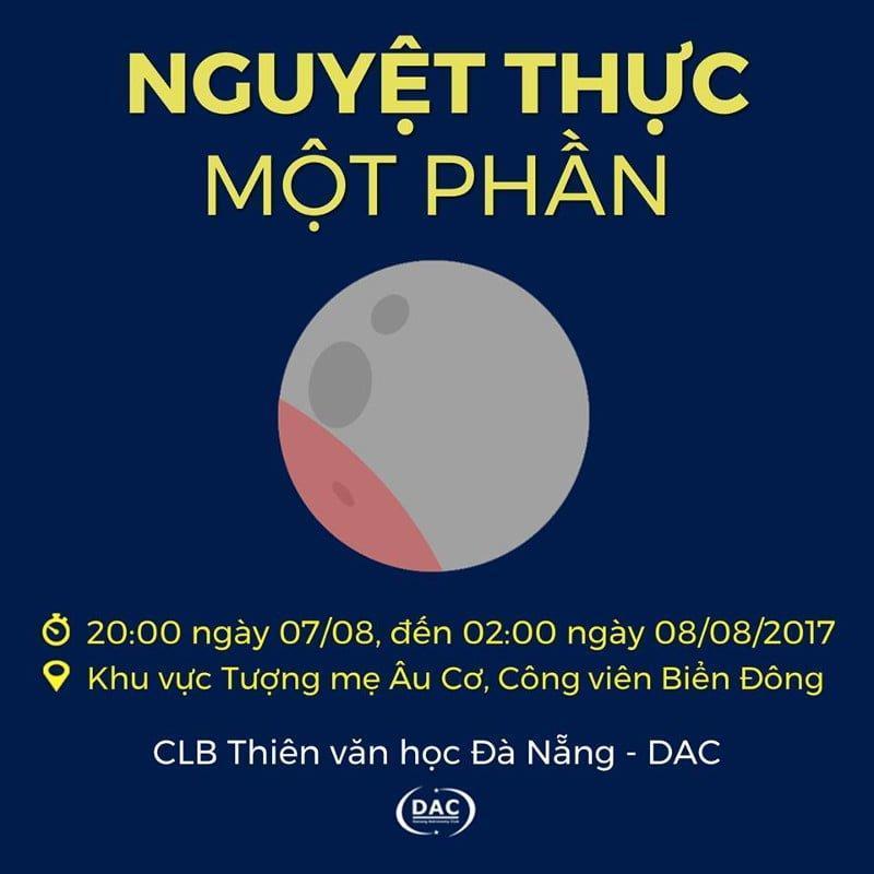 [2017-08-07] Quan sát Nguyệt thực cùng DAC - / Thiên văn học Đà Nẵng