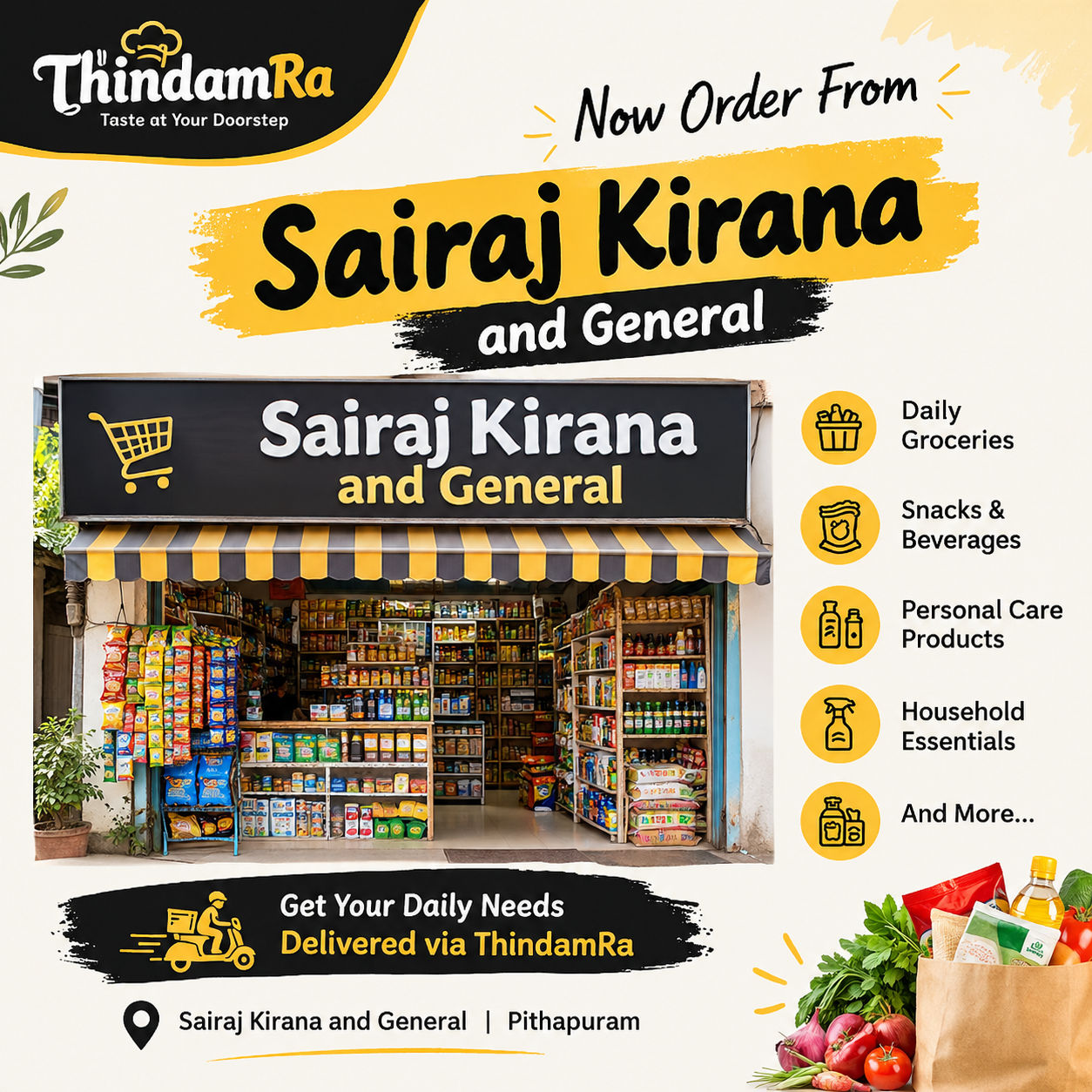 SaiRaj Kirana & General's