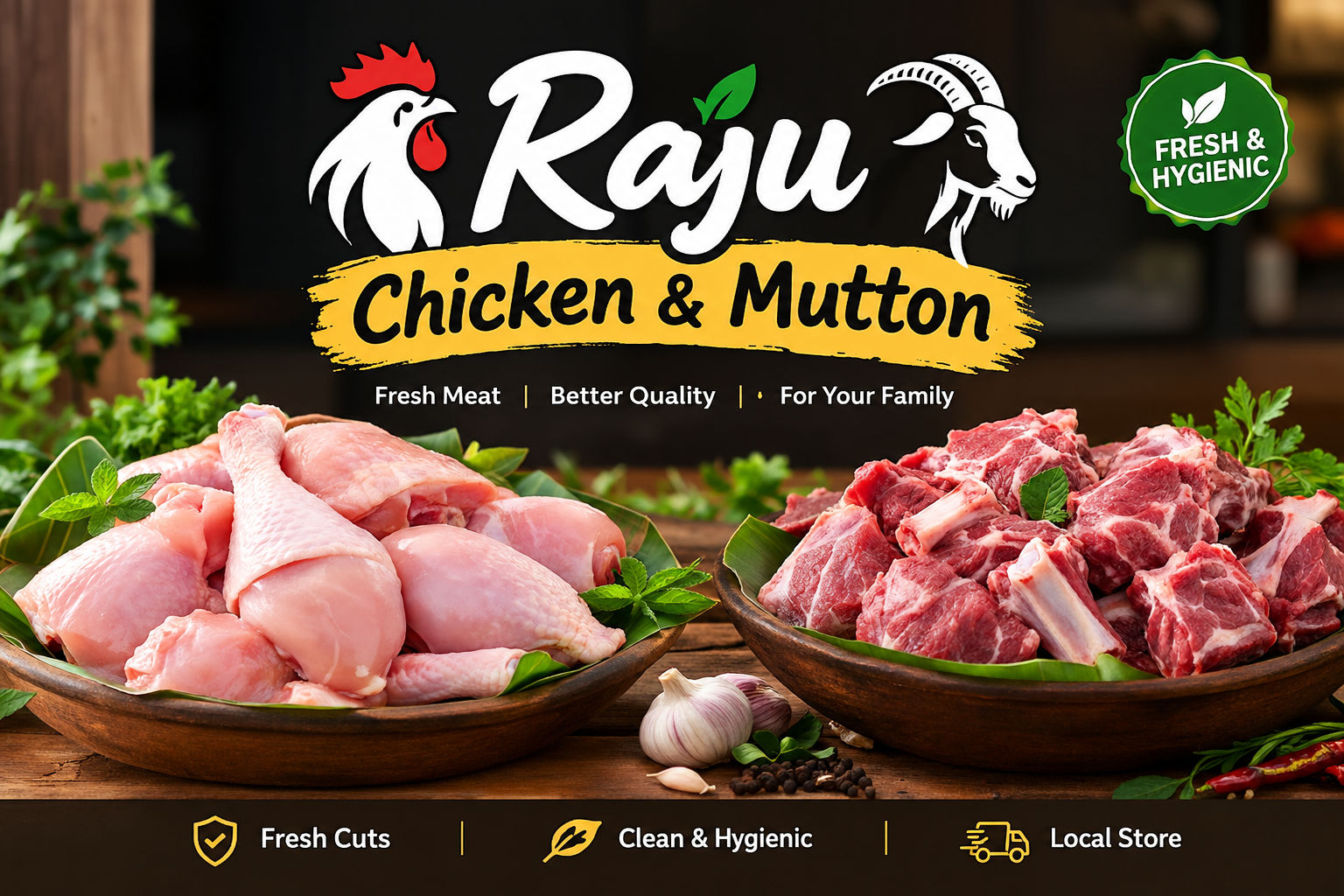 Raju Mutton & Chicken