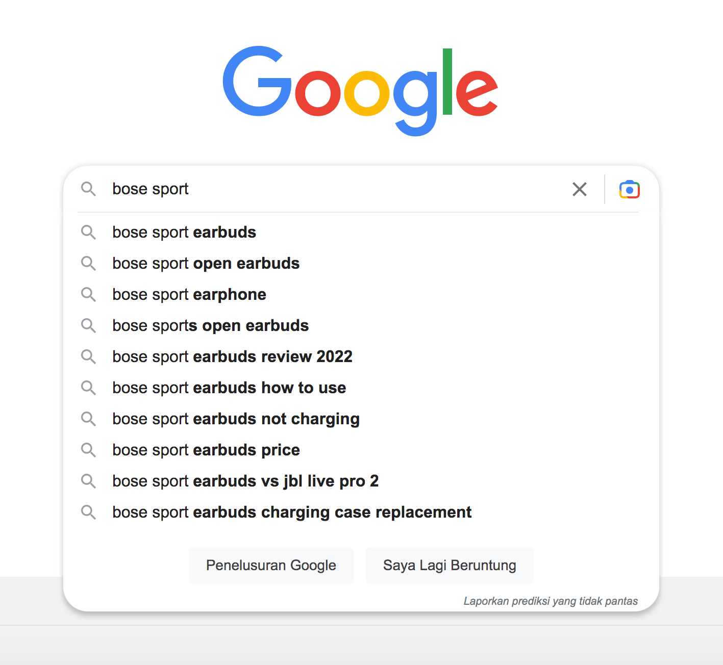 mencari ide artikel dari google autocomplete