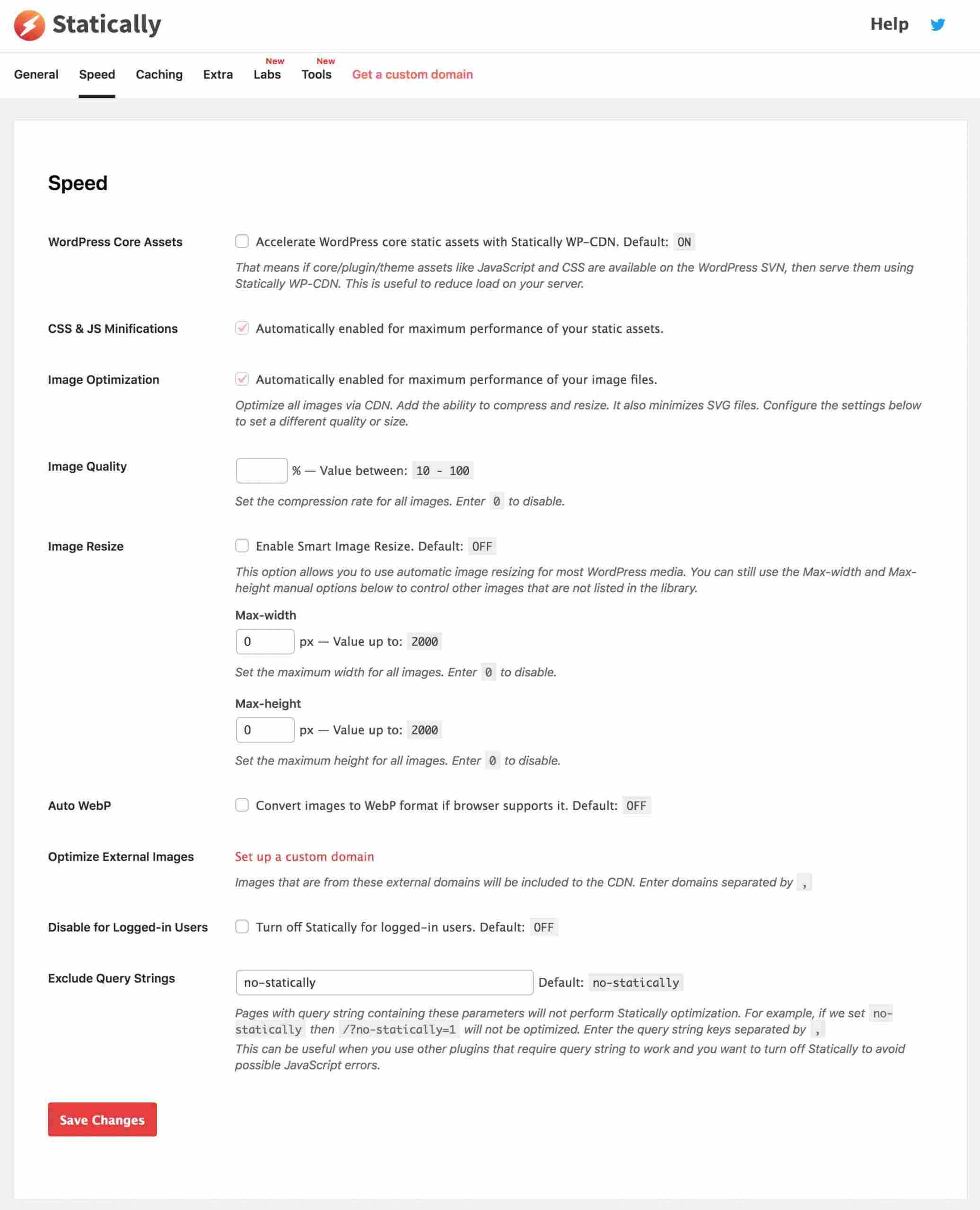 review dan cara setting plugin cdn statically