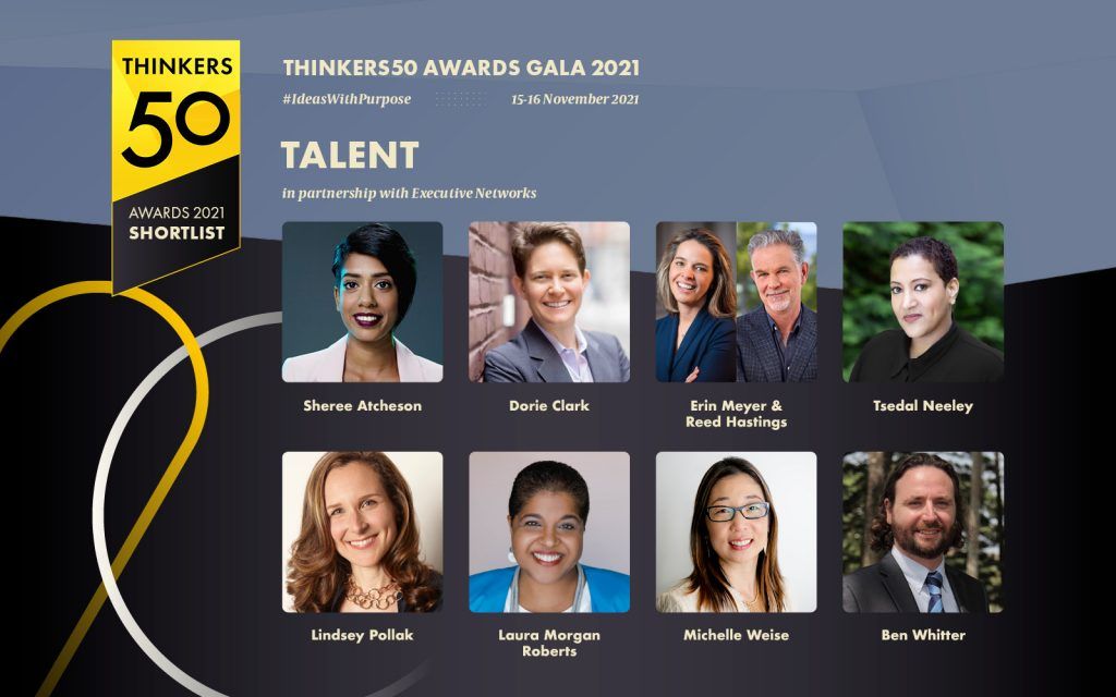 Dorie Clark is a shortlisted nominee for the Thinkers50 Talent Award