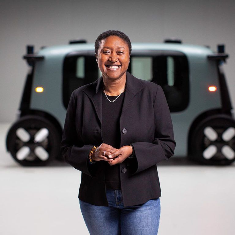 Profile of Aicha Evans.