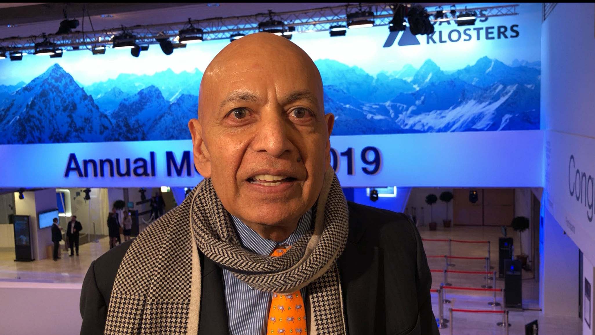 Anil Gupta at Davos 2019.
