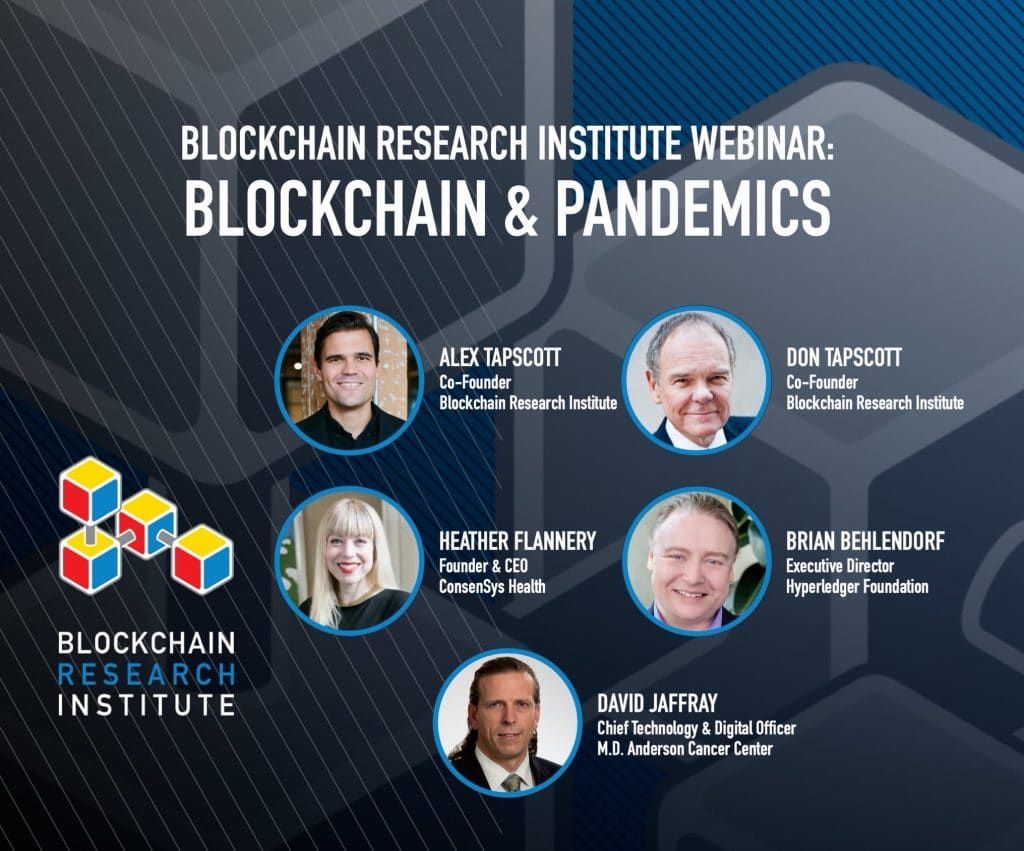 Blockchain and Pandemics webinar
