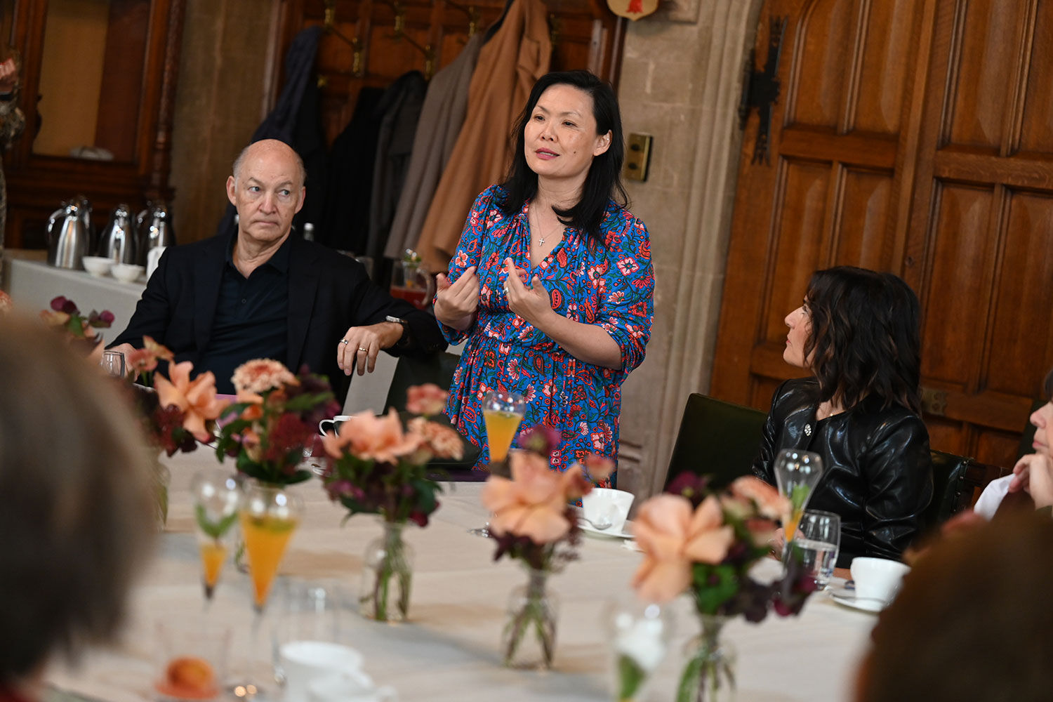 Sanyin Siang at the Coaching Legends Roundtable