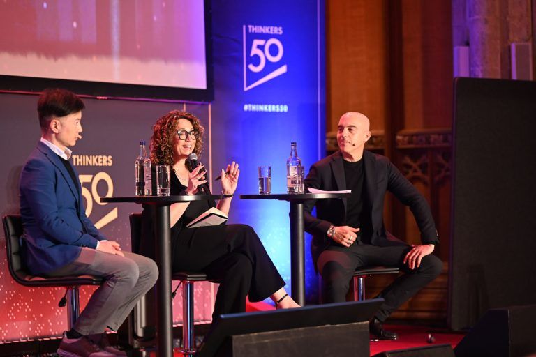 Session with Howard Yu and Amy Webb, moderated by Sinan Aral