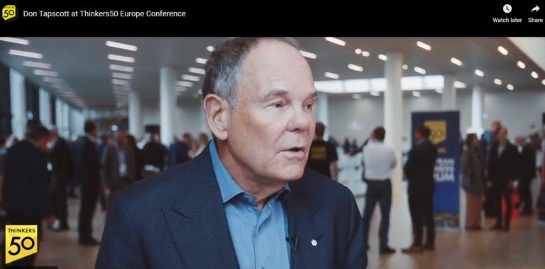 Don Tapscott at EBF2018