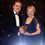 Rita McGrath accepts the 2013 Strategy Award from CIMA sponsor