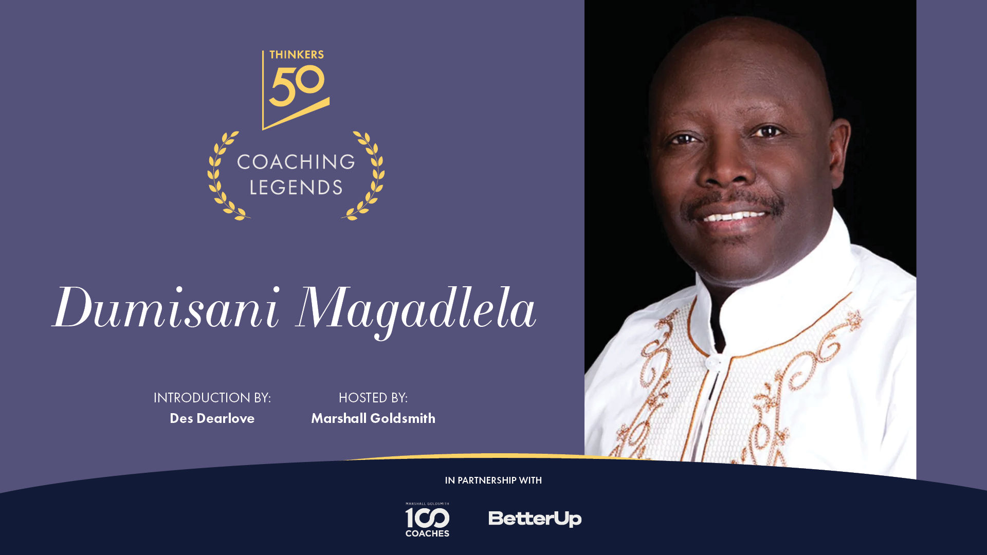 Thinkers50 Coaching Legend Dumi Magadlela