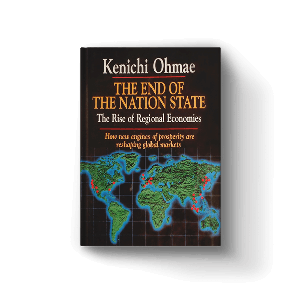 The book cover of "The End of the Nation State".