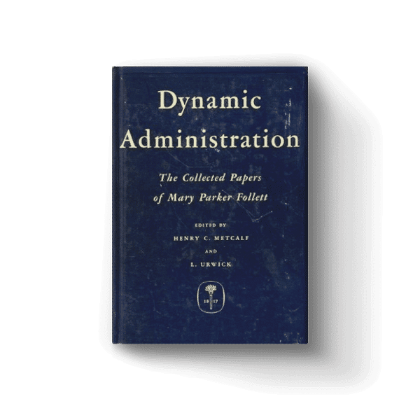 The book cover of "Dynamic Administration".