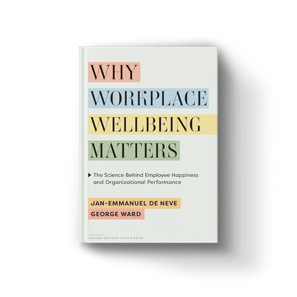 Why Workplace Wellbeing Matters Book Cover