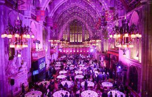 Thinkers50 Gala at Guildhall, with the venue beautifully lit and the ceremony underway.