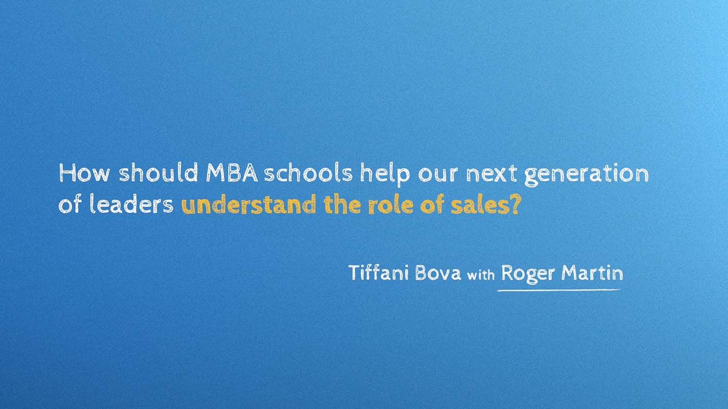 Tiffani Bova interviews Roger Martin