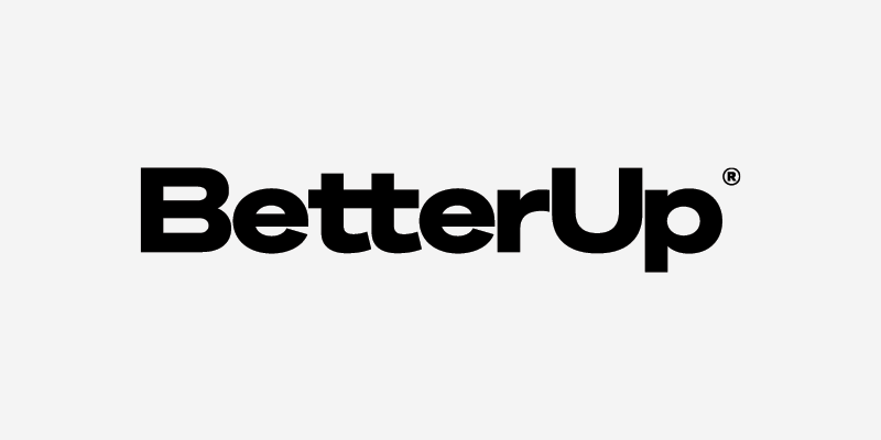 Logo of BetterUp, a Coaching Legends partner.