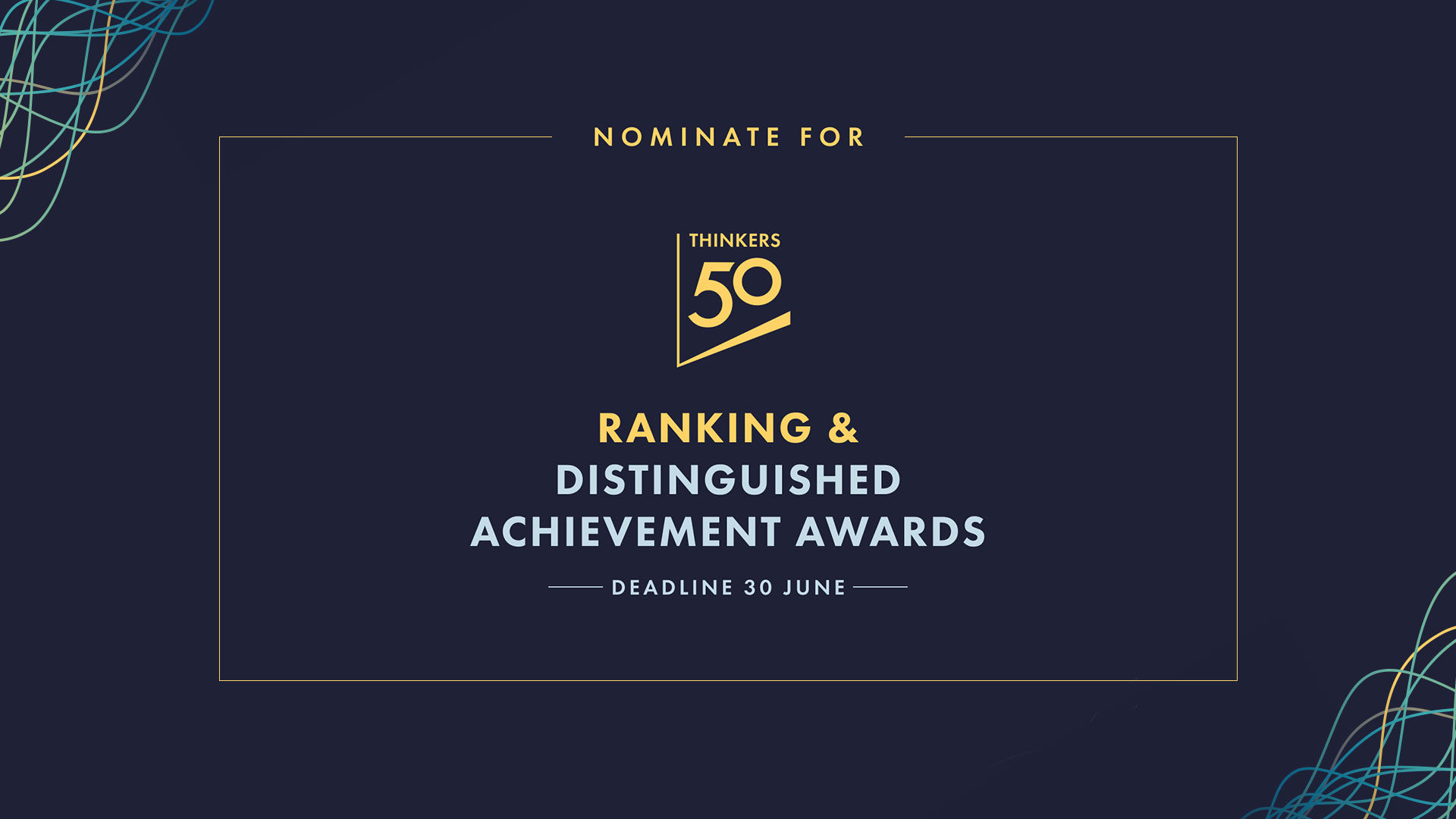 Thinkers50 nominations open