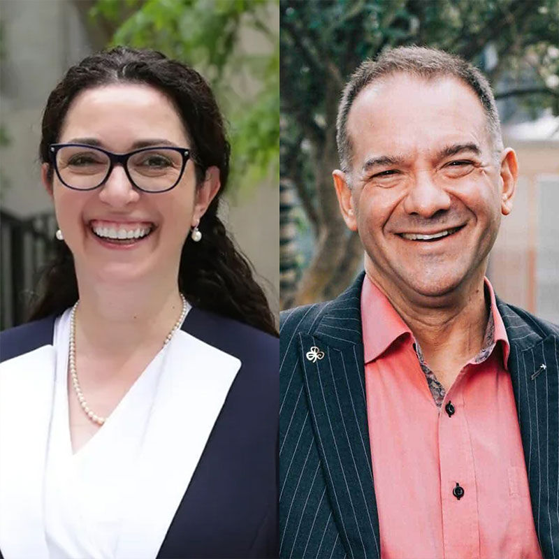 Ruth Gotian and Andy Lopata