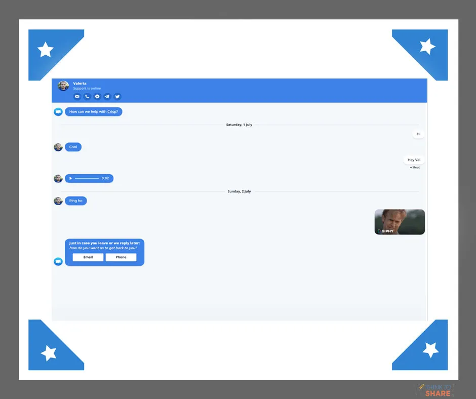 Chatbots to enhance customer services 