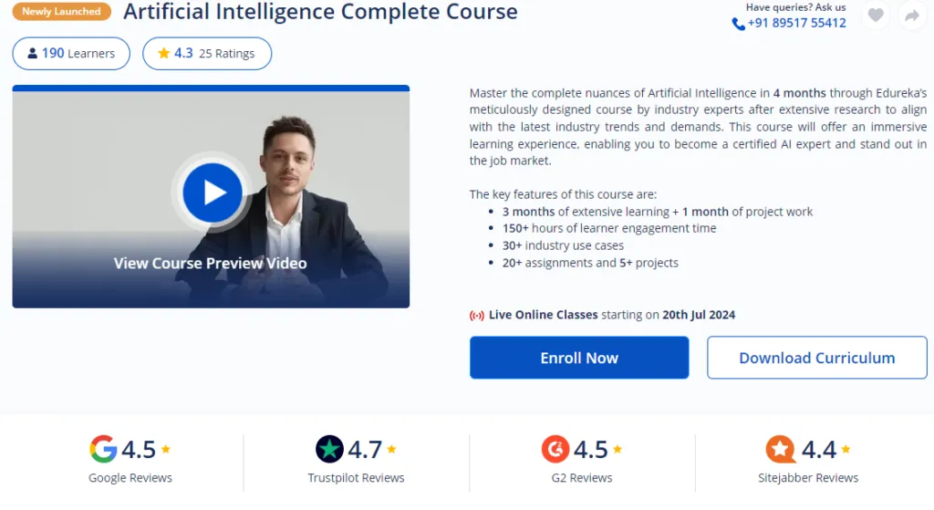 Artificial Intelligence Complete Course by Edureka